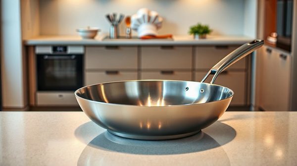 Découvrez la poêle inox 18/10 : robustesse et efficacité réunies